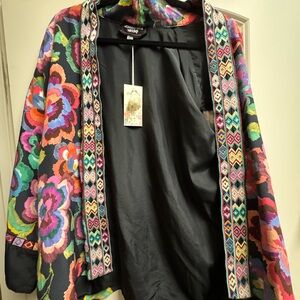 NWT Johnny Was Workshop Calanthe Kimono